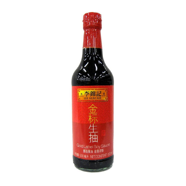 李錦記-金標生抽-500ml-配送-粵崗蔬菜配送
